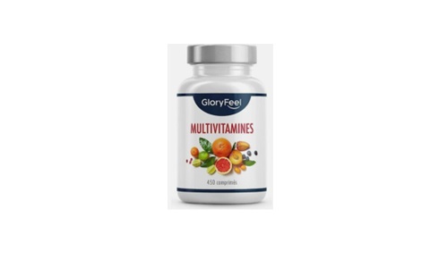 Réf CA11 - Gloryfeel - Multivitamines et Minéraux –  450 Comprimés (15 Mois)