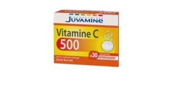 Réf CA07 - JUVAMINE - Vitamine C 500- 30 Comprimés à croquer