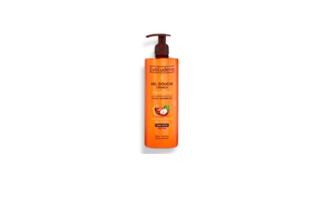 Réf HC65 Evoluderm - Gel douche crémeux huile Argan et karité 500ml
