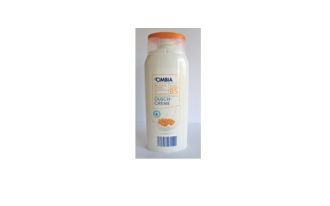 Réf HC88 Ombia - douche crème à base protéines de lait, miel et vitamine B5 300ml 