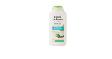 Réf HC84 Corine Farme - Douche soin Surgras extrait de noix de coco 500ml