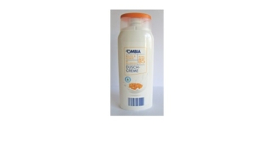 Réf HC88 Ombia - douche crème à base protéines de lait, miel et vitamine B5 300ml 