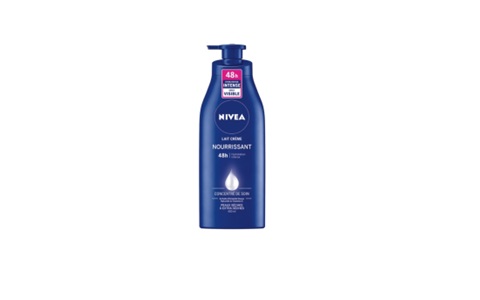 Réf  S17 - Nivea - Lait hydratant Nourrissant  48h à huile amande douce vitamine E  400ml