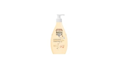 Réf  S27 -Le Petit Marseillais Lait Soin Hydratant Réparation Peaux abimées, déssechées (Cire abeille, beurre de karite et Aloes) 400ml