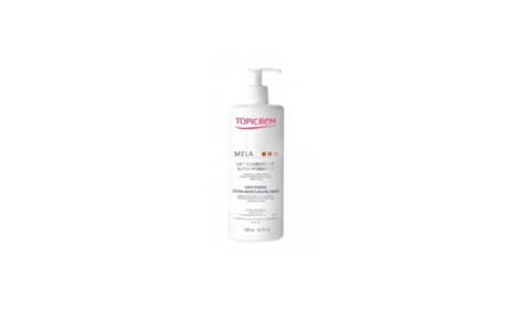 Réf  S33 - Topicrem Mela - Lait Eclaircissant Ultra Hydratant Taches Pigmentaires Peaux Sensibles -500ml