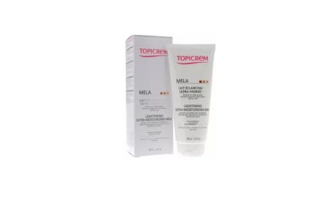 Réf  S34 - Topicrem Mela - Lait Eclaircissant Ultra Hydratant Taches Pigmentaires Peaux Sensibles -200ml