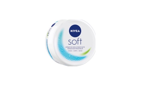 Réf  S54 - NIVEA Soft  crème visage corps et mains hydratante 200ml