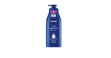 Réf  S17 - Nivea - Lait hydratant Nourrissant  48h à huile amande douce vitamine E  400ml