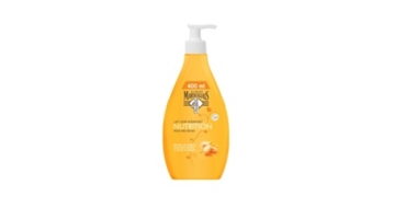 Réf  S28 - Le Petit Marseillais Lait Soin Hydratant Nutrition Peaux tres seches. beurre de Karite, amande douce, huile argan 400ml