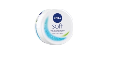 Réf  S54 - NIVEA Soft  crème visage corps et mains hydratante 200ml